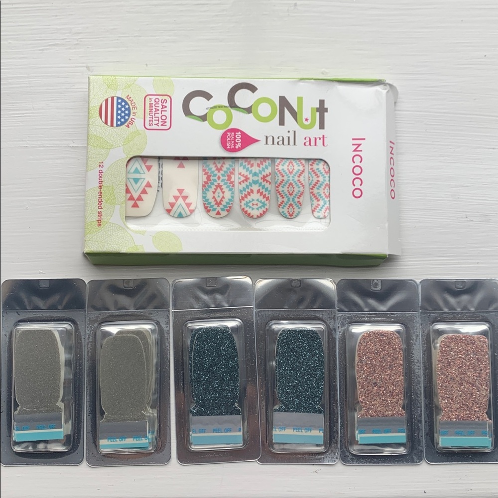 Incoco Nail Strips Lot